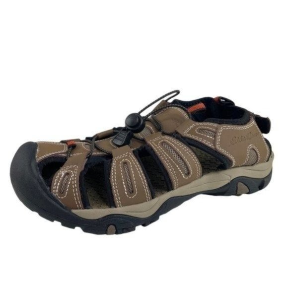 Eddie Bauer Leather Waterproof Tommy Sandals - Picture 1 of 8